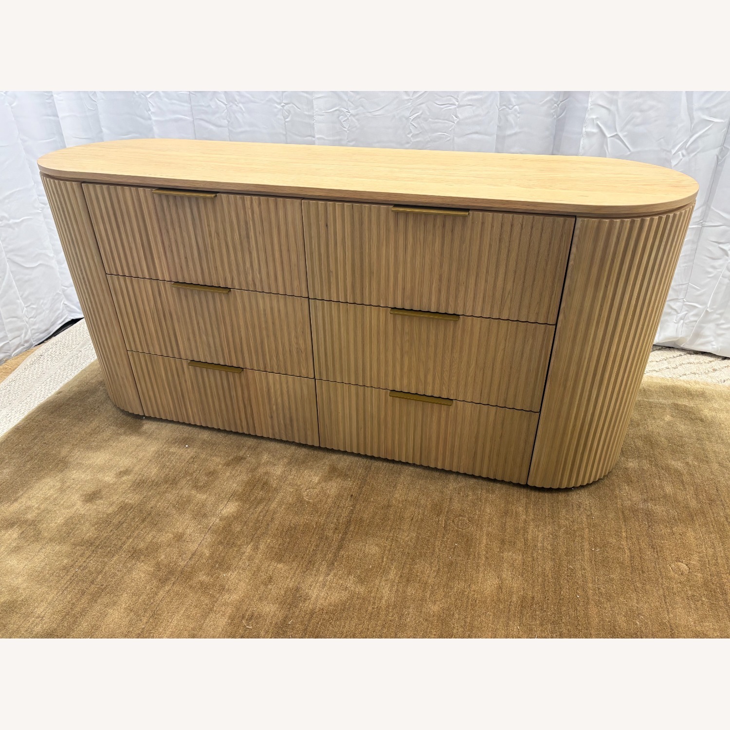 Restoration Hardware Byron 6-Drawer Dresser — 72” Light Oak - image-21