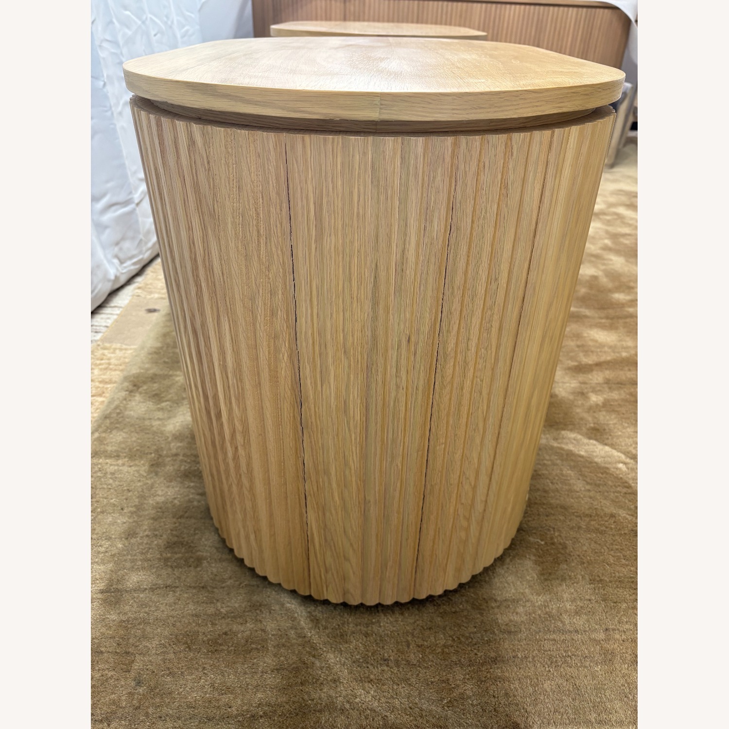 Restoration Hardware Byron Open Nightstands Set of Two 32” - image-20