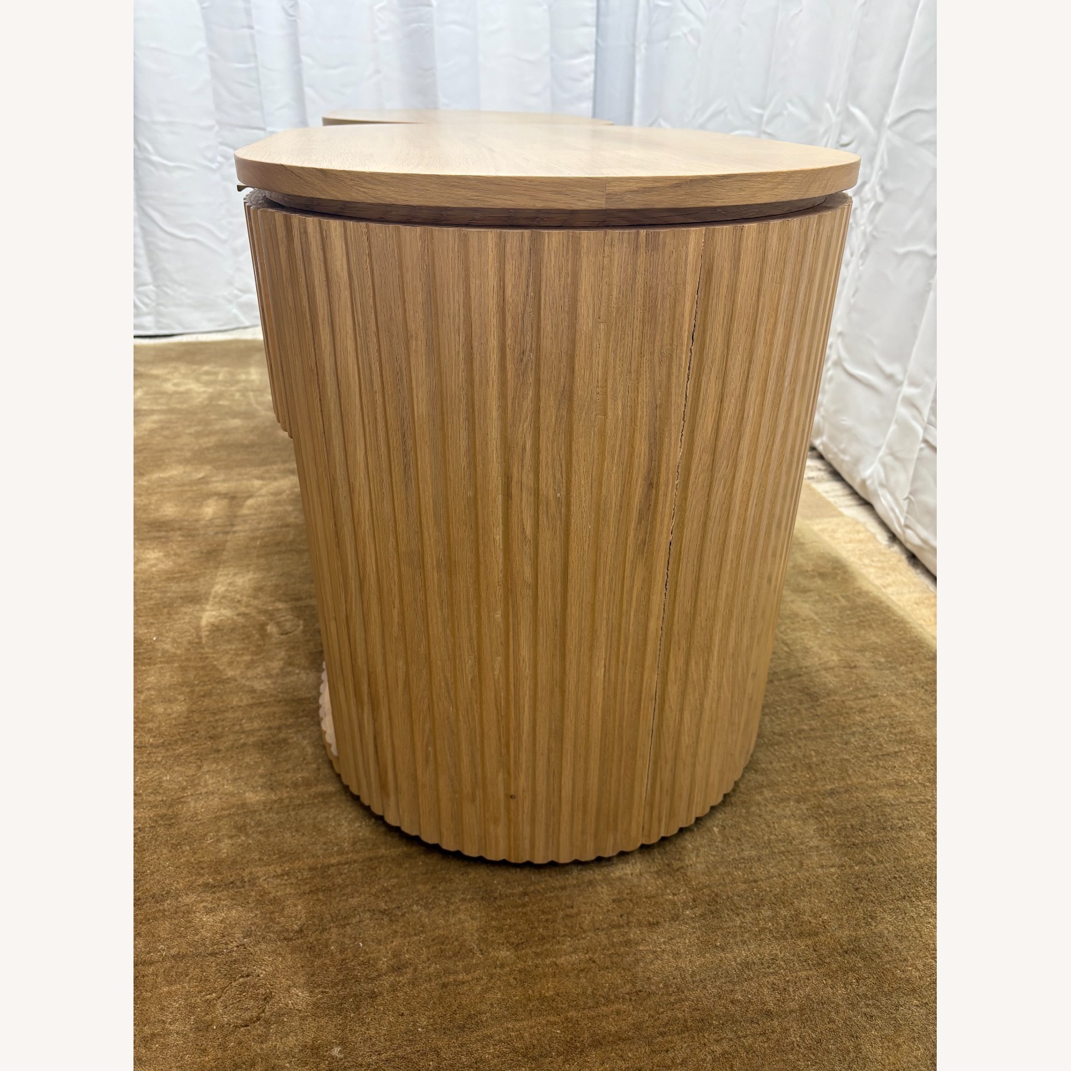 Restoration Hardware Byron Open Nightstands Set of Two 32” - image-17