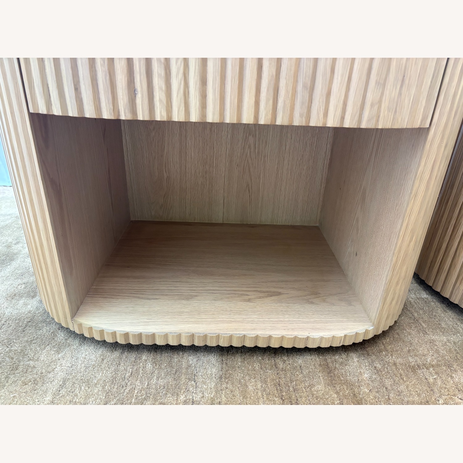 Restoration Hardware Byron Open Nightstands Set of Two 32” - image-14