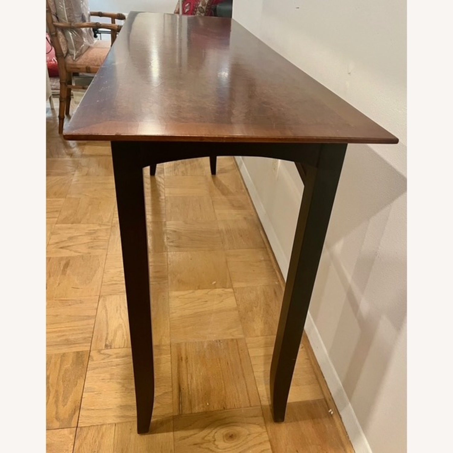 Post-Modern Solid Wood Console Table - image-3