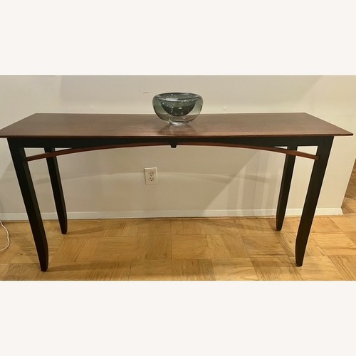 Used Post-Modern Solid Wood Console Table for sale on AptDeco