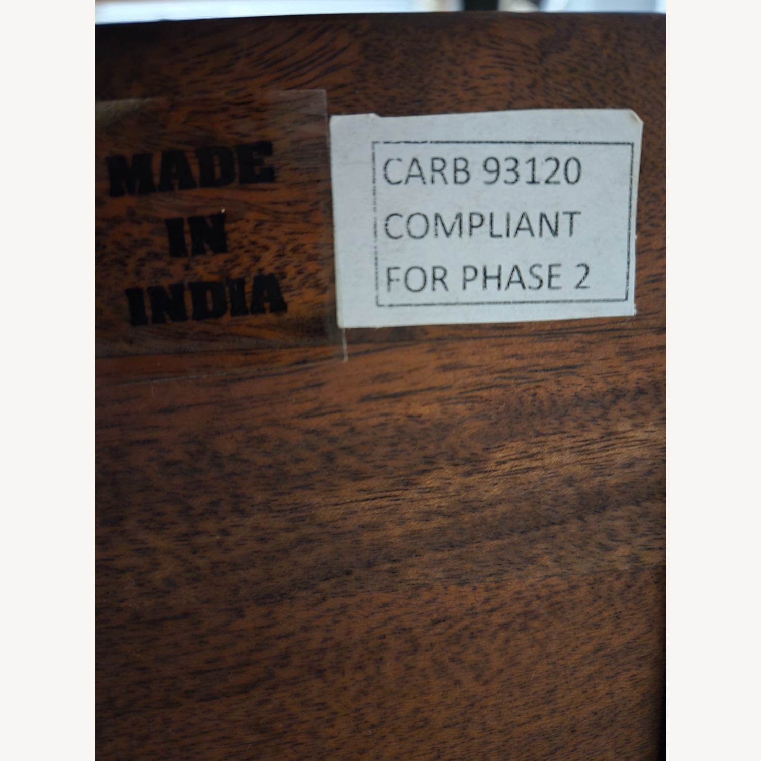 Dark Brown Wood Media Center Unit - image-8