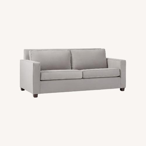 Used West Elm Henry Light Grey Sleeper Sofa for sale on AptDeco