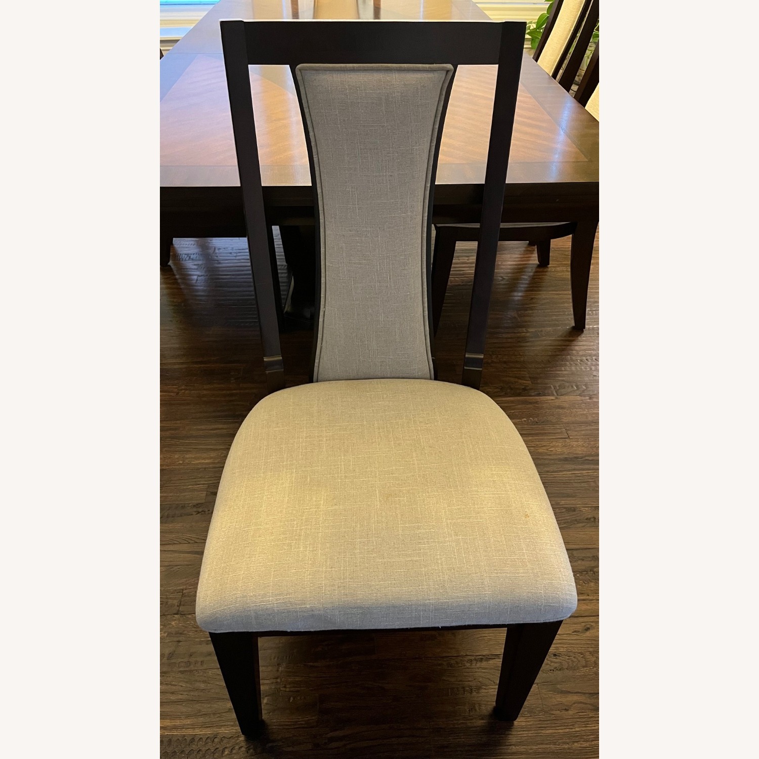 Najarian Furniture Dark Brown Wood Dining Set  - image-2