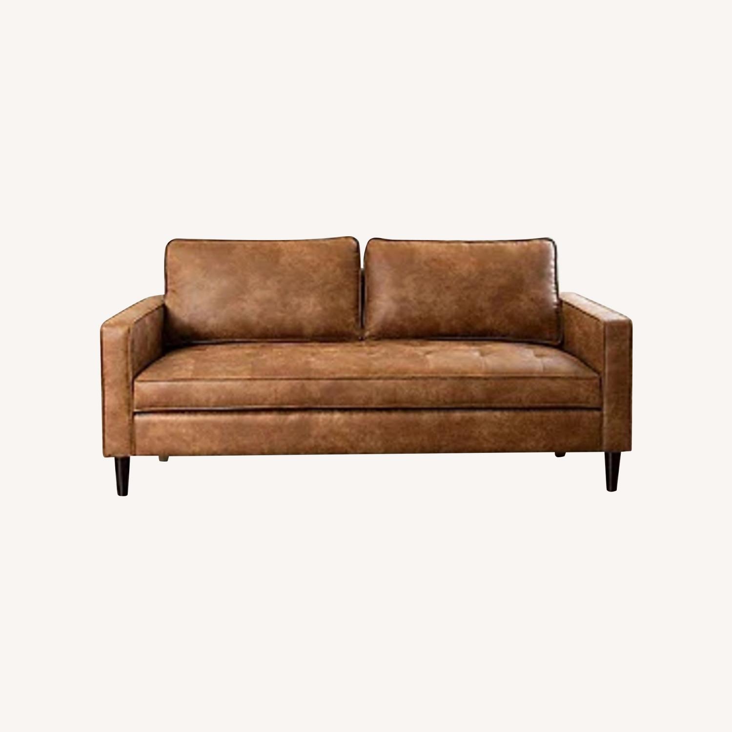 Kirkland's Dark Brown 2 Piece Sectional - image-0
