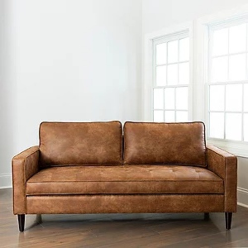 Used Kirkland's Dark Brown 2 Piece Sectional for sale on AptDeco