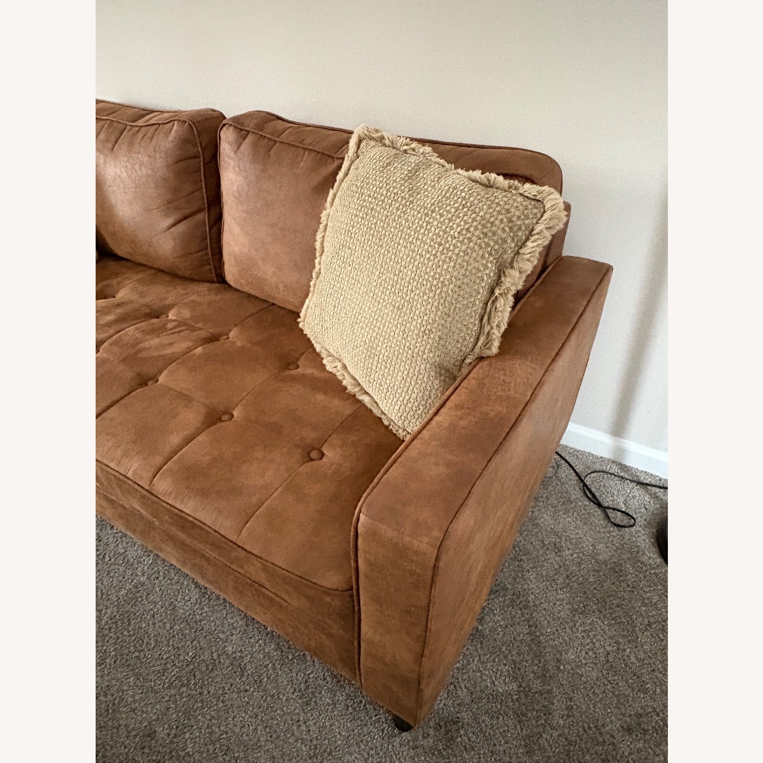 Kirkland's Dark Brown 2 Piece Sectional - image-2