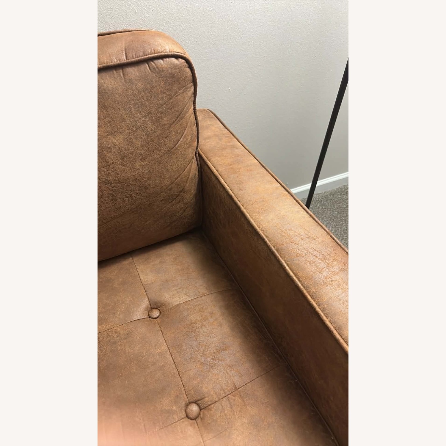 Kirkland's Dark Brown 2 Piece Sectional - image-3