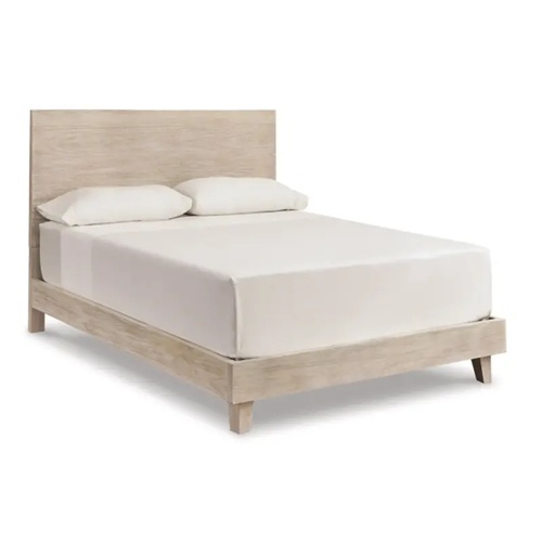 Used Ashley Furniture Michelia Queen Bed Frame for sale on AptDeco