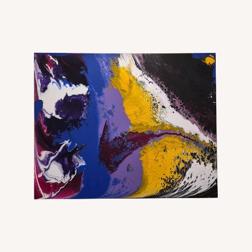 Used Acrylic Canvas Art for sale on AptDeco