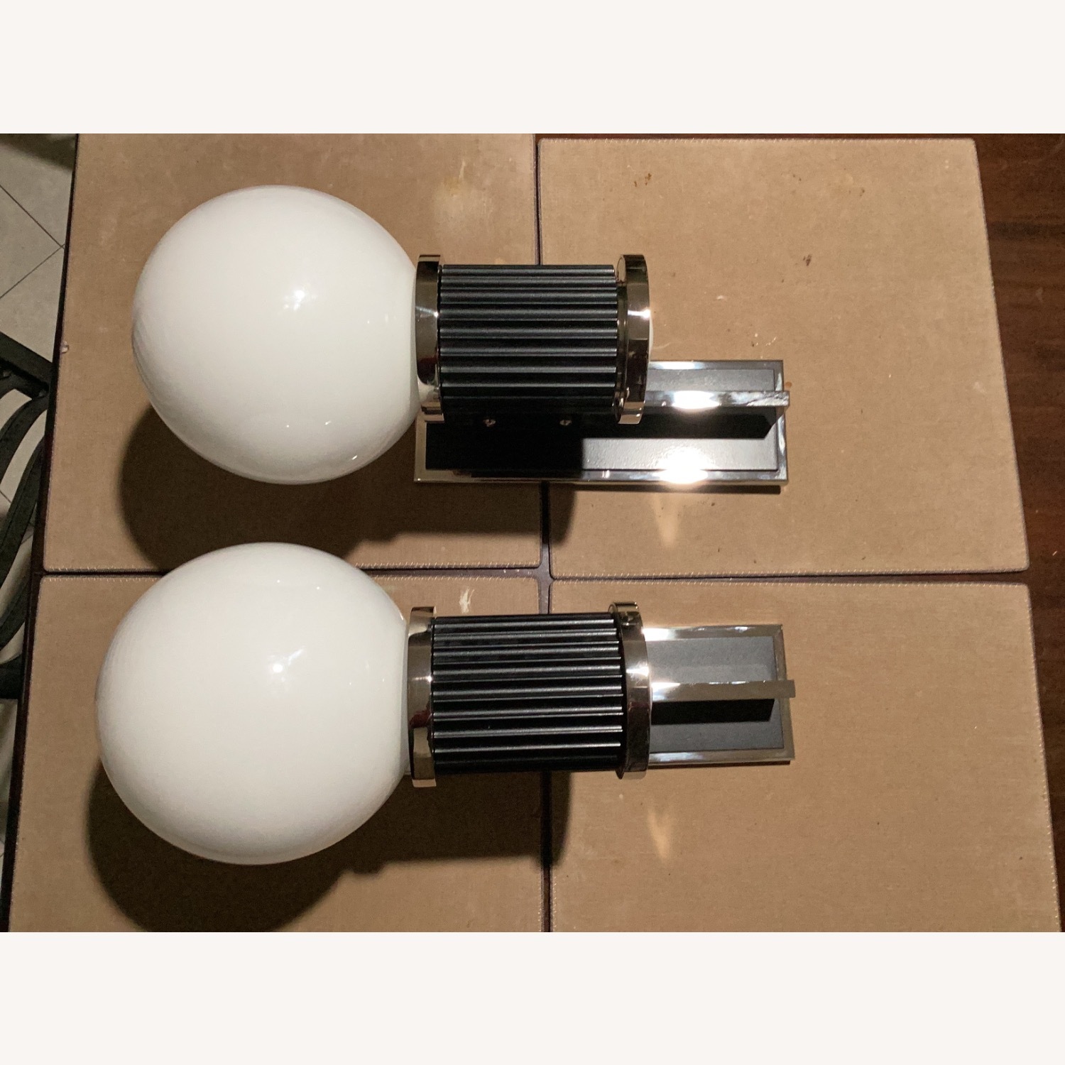 Rex Wall Silver Aluminum Wall Lamp - image-1