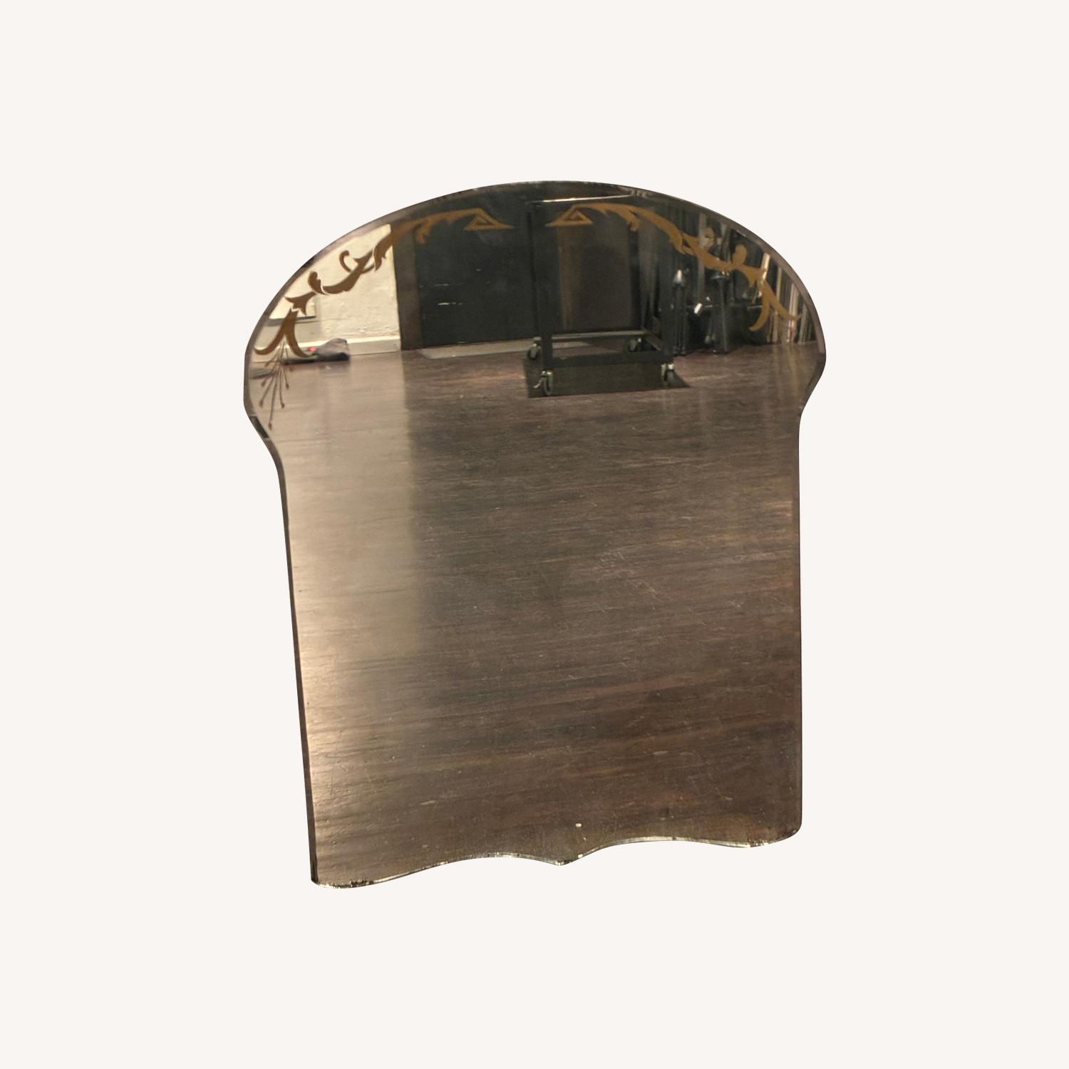 Light Brown Wall Mirror - image-0