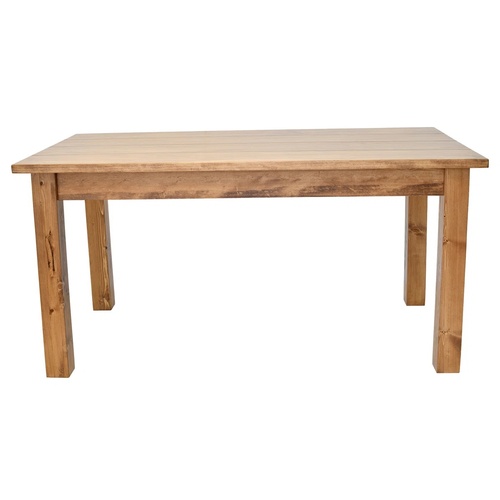 Used Natural Wood Dining Table 6 Seater  for sale on AptDeco