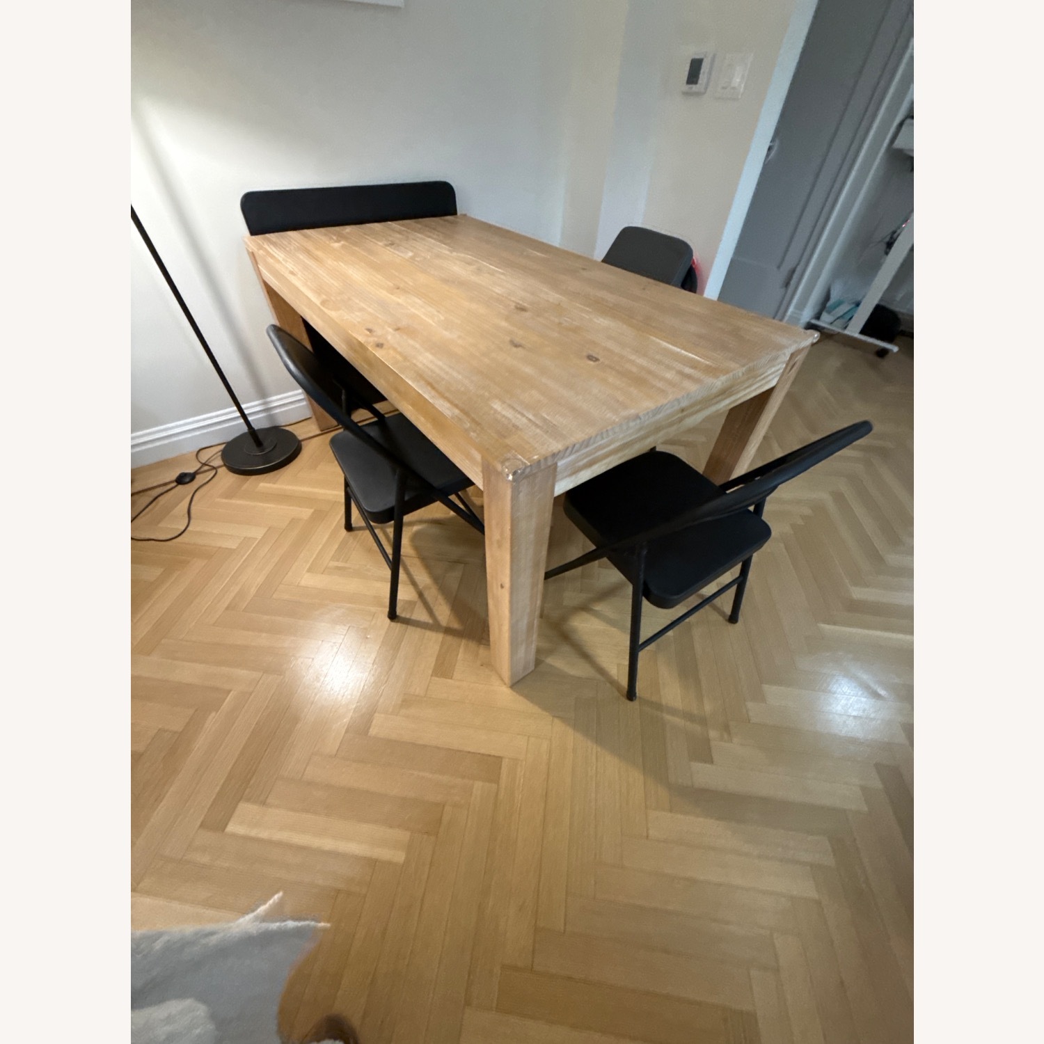 Natural Wood Dining Table 6 Seater  - image-2