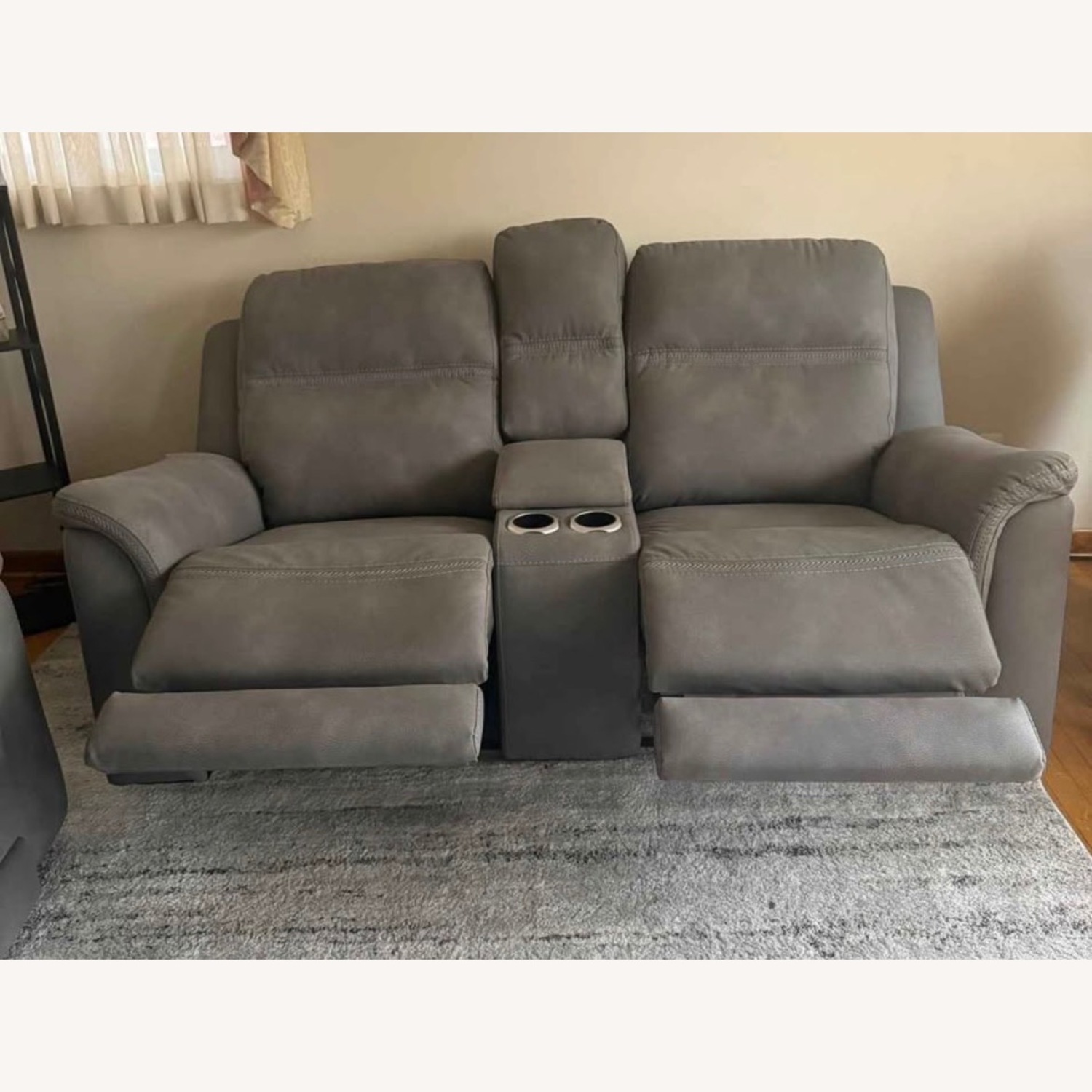 Duralee Fine Furniture Light Gray 2 Seater Sofa - image-6