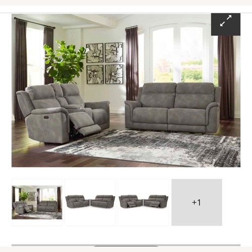 Used Duralee Fine Furniture Light Gray 2 Seater Sofa for sale on AptDeco