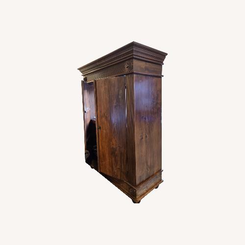 Used ABC Carpet and Home Dark Brown Armoire for sale on AptDeco