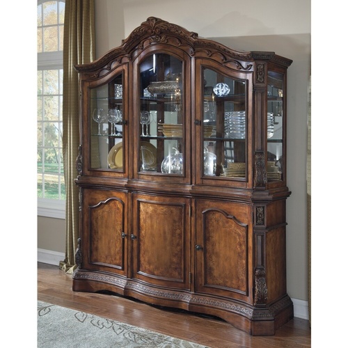 Used Ashley Furniture China Hutch and Buffet  for sale on AptDeco