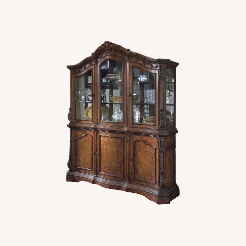 Used Ashley Furniture China Hutch and Buffet for sale on AptDeco