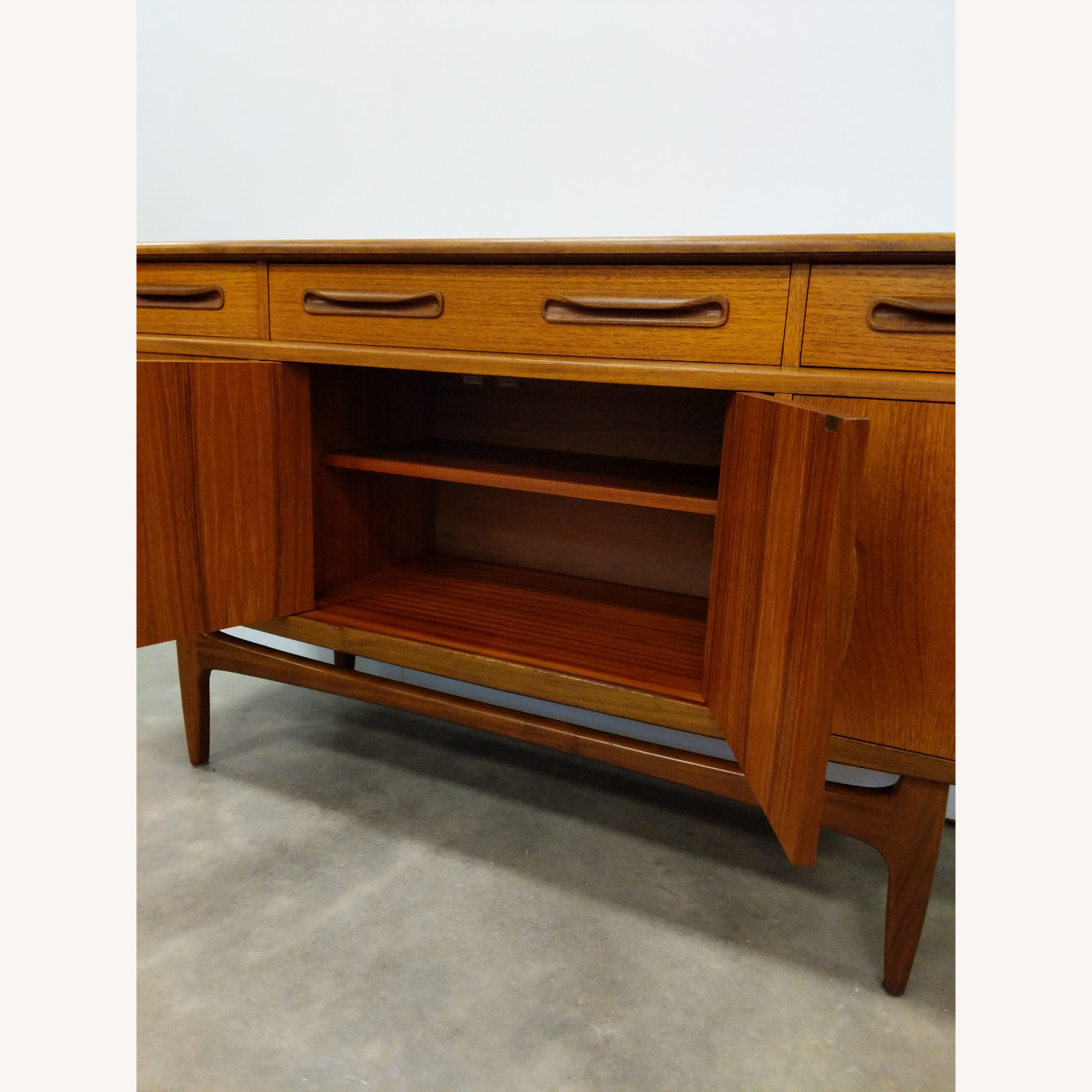 Vintage Mid Century Modern Teak Credenza by G Plan - image-4