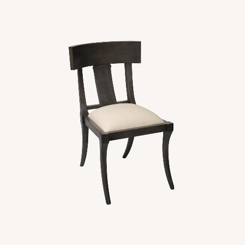 Used Miro Modern Black Mahogany Kilsmos Dining Chairs for sale on AptDeco