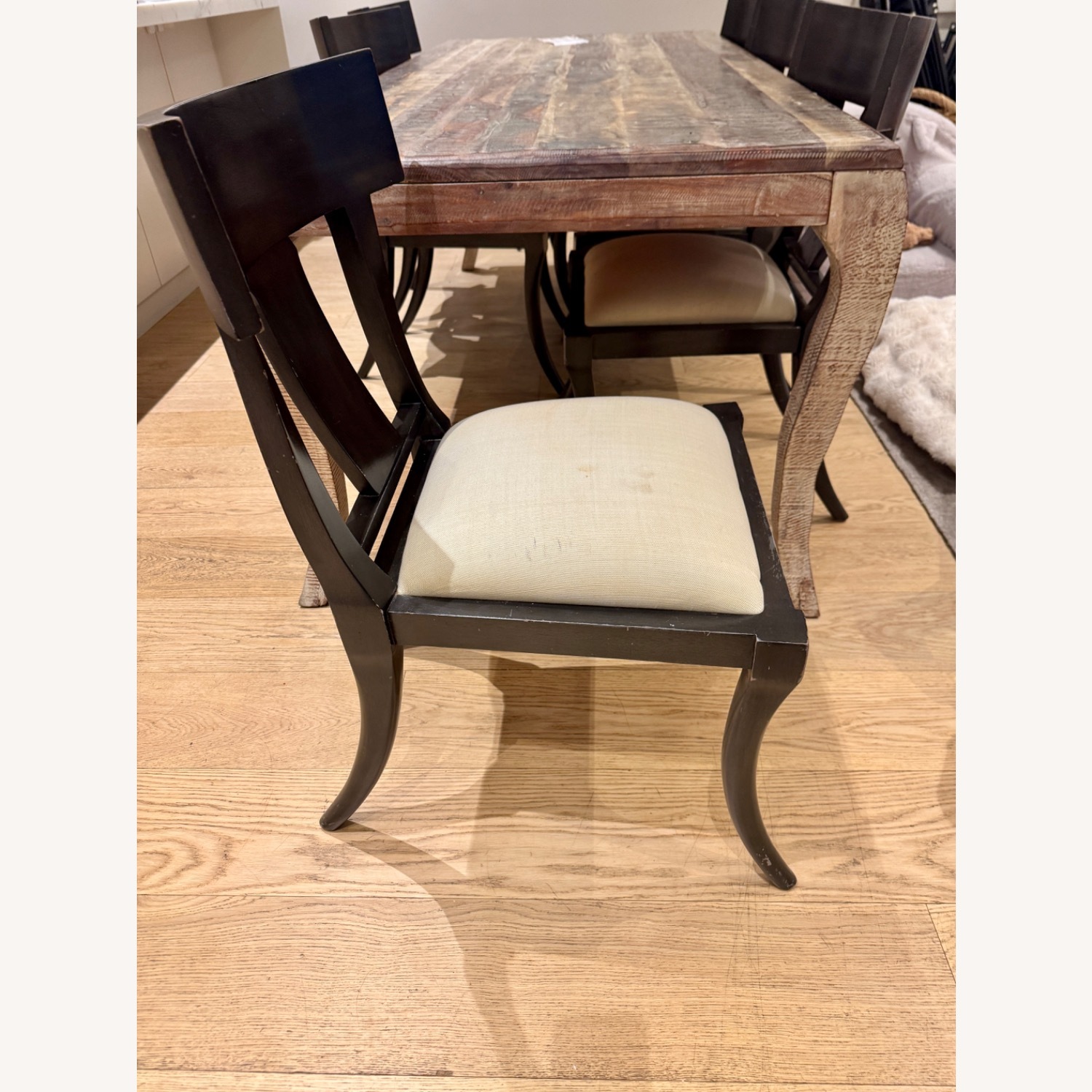 Miro Modern Black Mahogany Kilsmos Dining Chairs - image-2