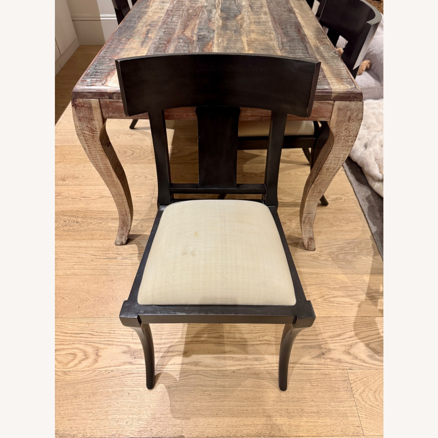 Miro Modern Black Mahogany Kilsmos Dining Chairs - image-1