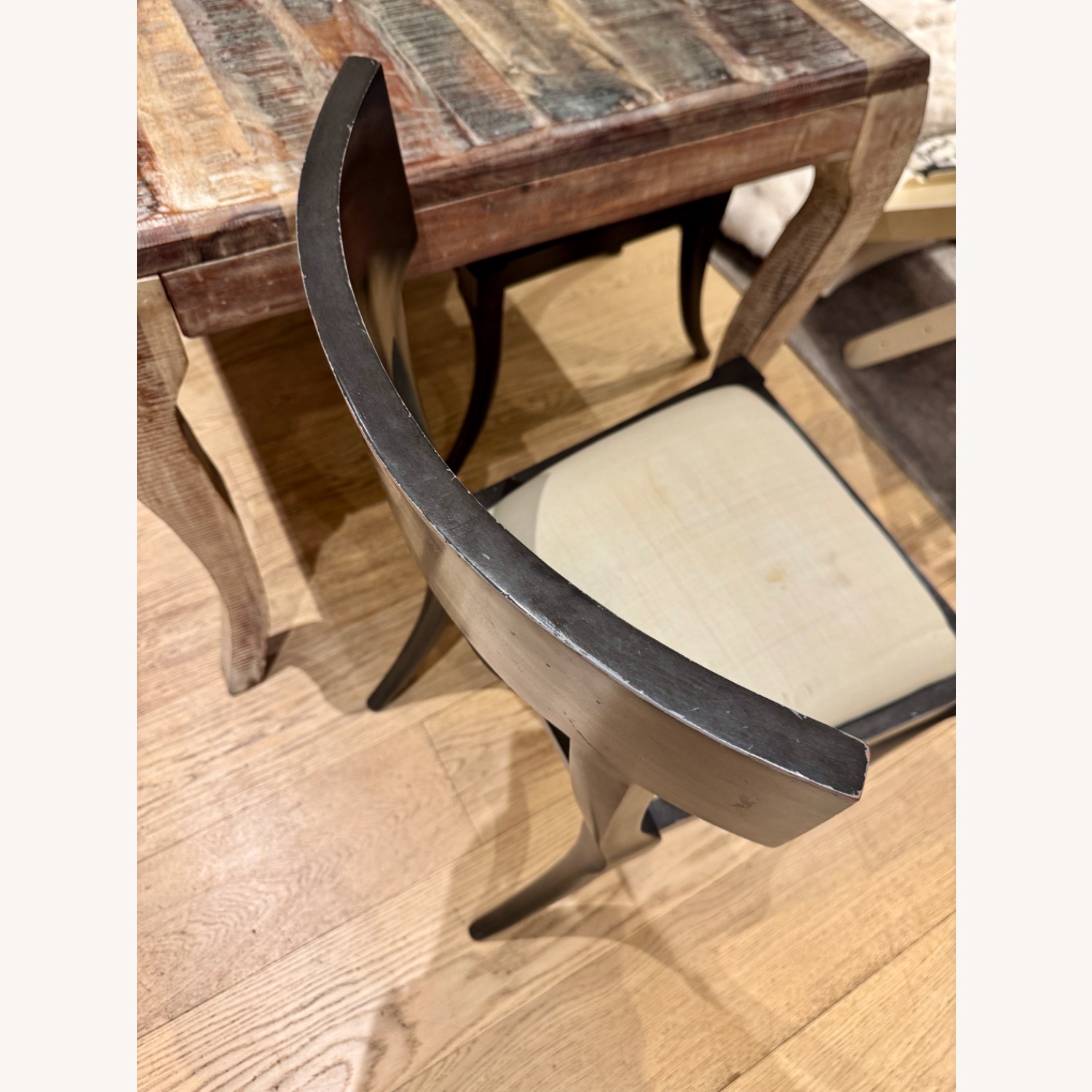 Miro Modern Black Mahogany Kilsmos Dining Chairs - image-3