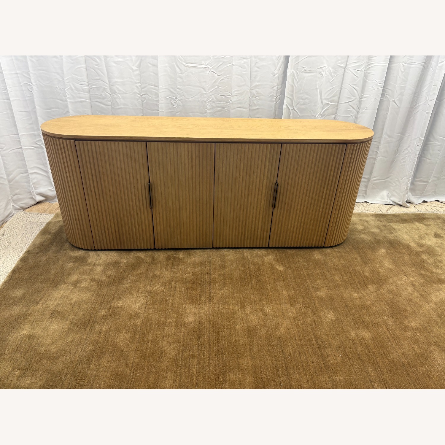 Restoration Hardware Byron 4-Door Sideboard — 84” Light Oak - image-20