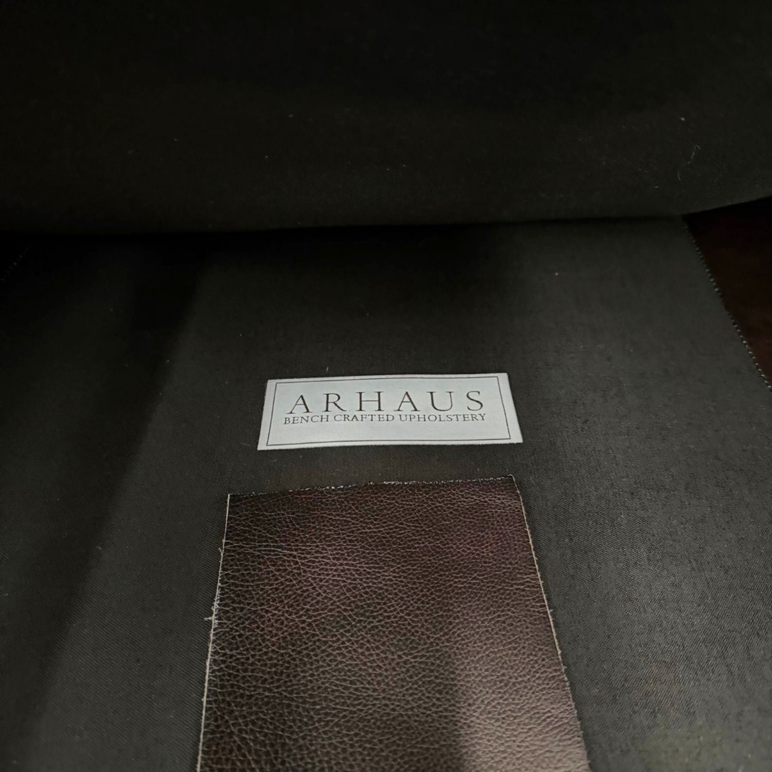 Arhaus Brentwood Brown Leather 3+ Piece Sectional - image-10