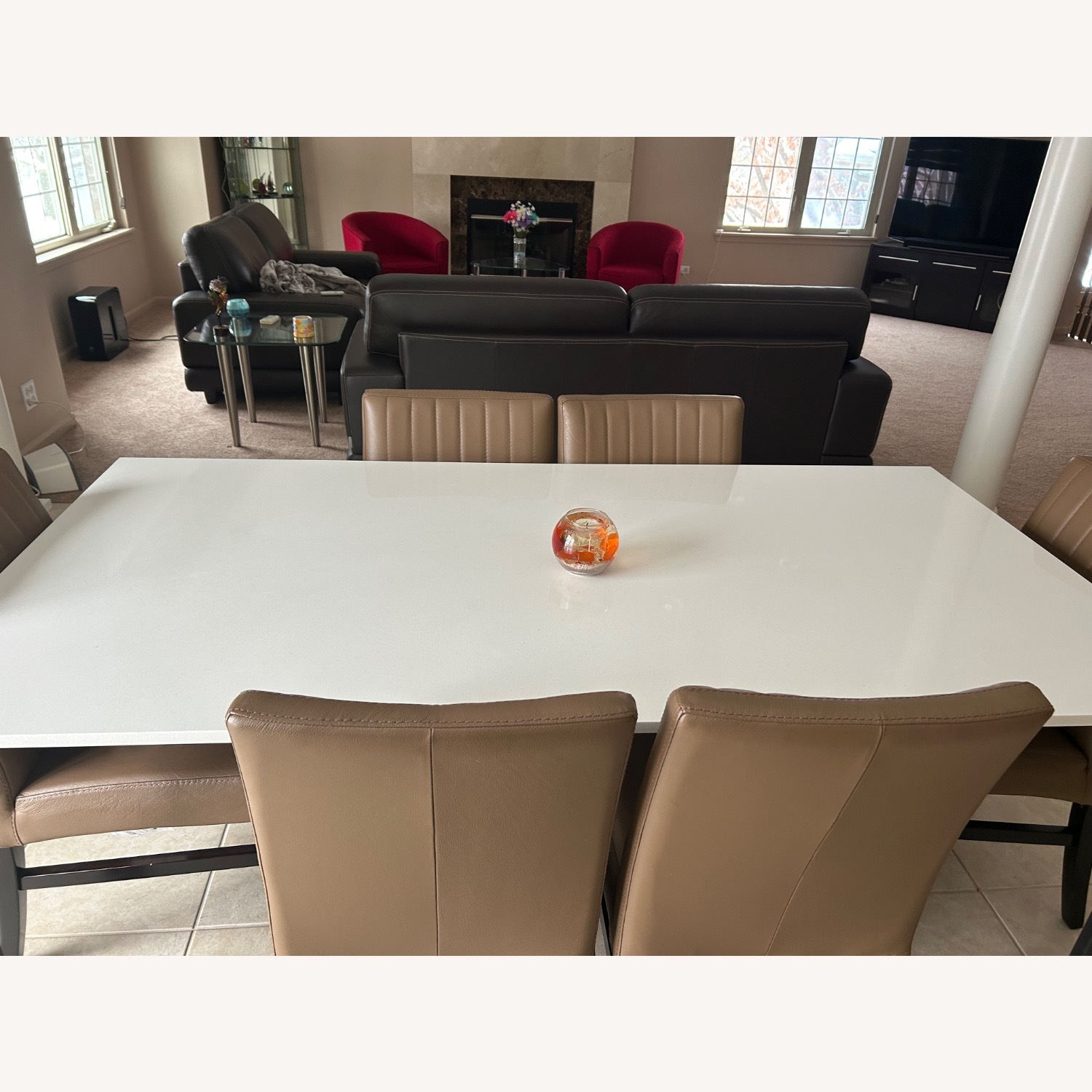 Room & Board Rand Quartz Dining Table - image-1