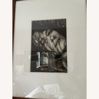 Brown Wood Wall Art/Portrait of Charlotte Ramplin