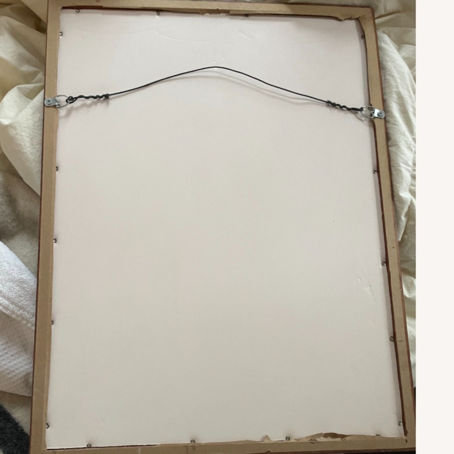 Brown Wood Wall Art/Portrait of Charlotte Ramplin - image-5