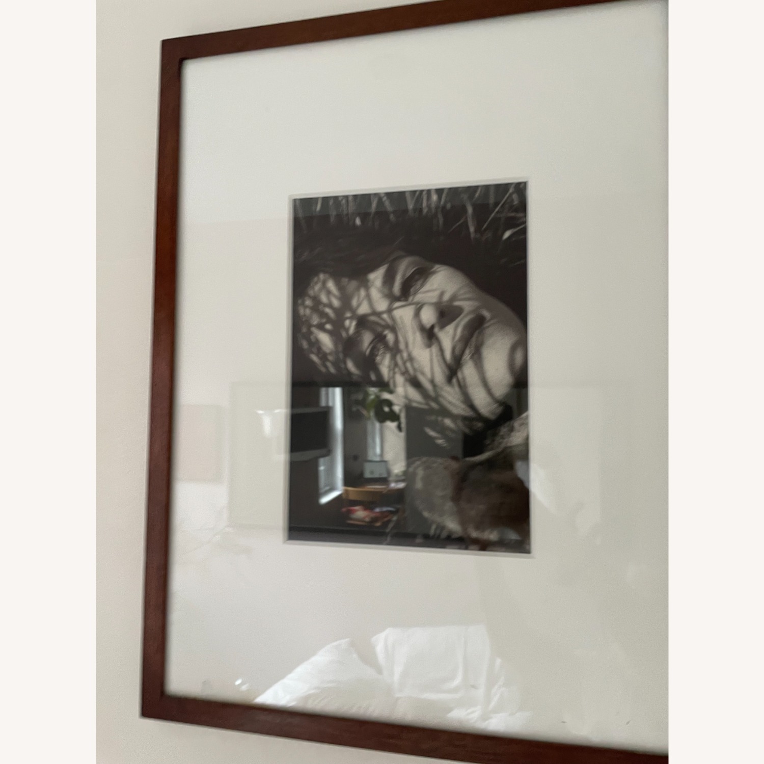 Brown Wood Wall Art/Portrait of Charlotte Ramplin - image-7