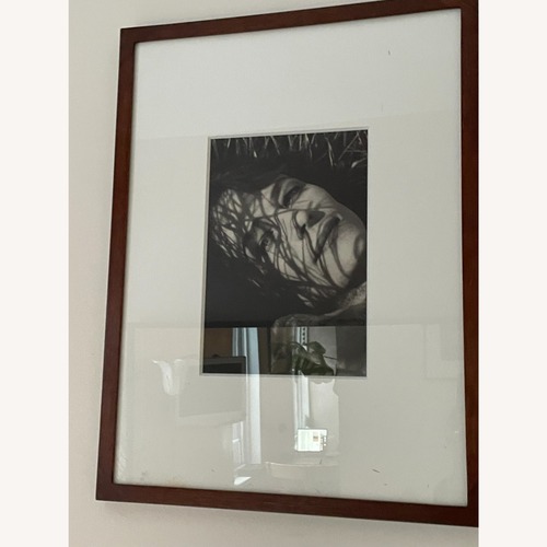 Used Brown Wood Wall Art/Portrait of Charlotte Ramplin for sale on AptDeco