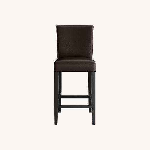 Used Crate & Barrel Lowe Dark Brown Stools for sale on AptDeco