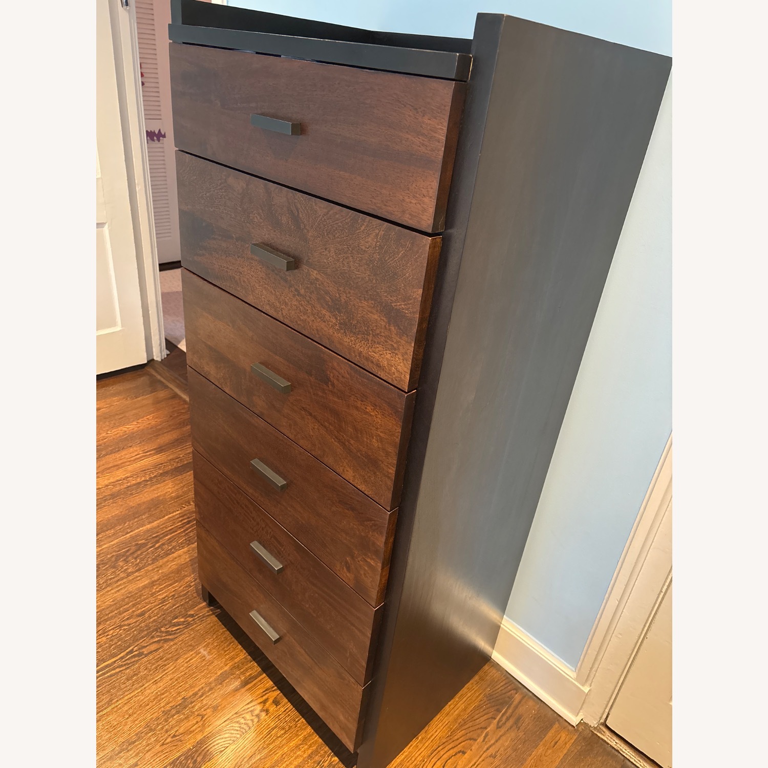 Crate & Barrel Forsyth 6-Drawer Tall Chest - image-3