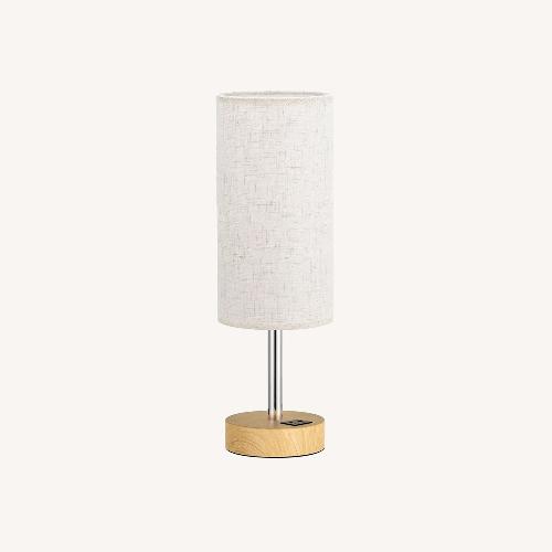 Used Touch Powered Table Lamps with USB charging for sale on AptDeco