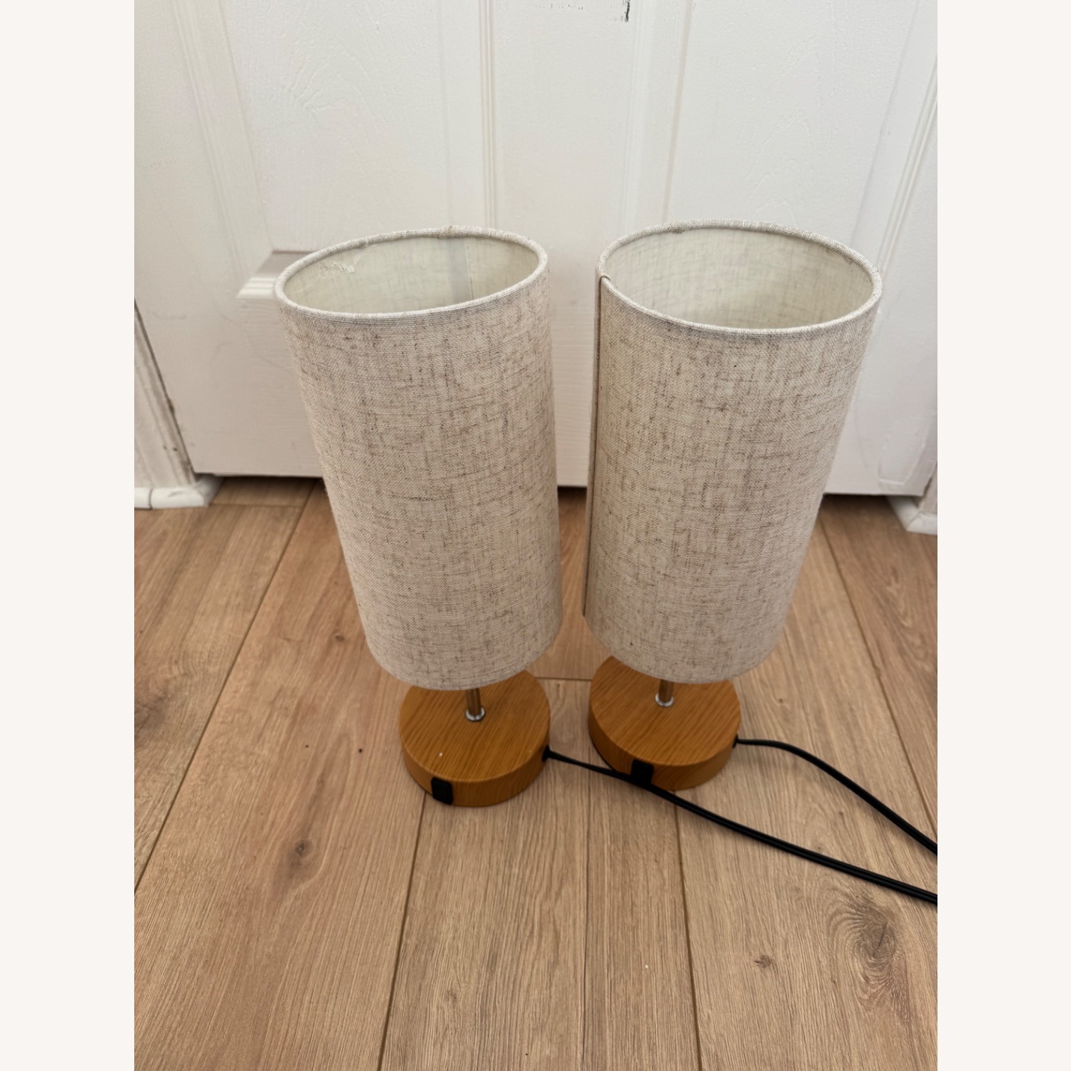 Touch Powered Table Lamps with USB charging - image-2