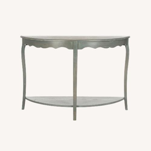 Used Safavieh Entryway Table with Baskets Underneath  for sale on AptDeco