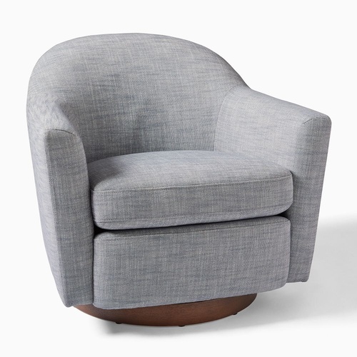 Used West Elm Light Gray Accent Chair for sale on AptDeco