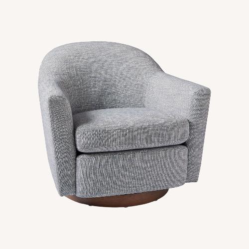 Used West Elm Light Gray Accent Chair for sale on AptDeco