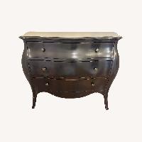 Macy's Dark Brown Wood Dresser