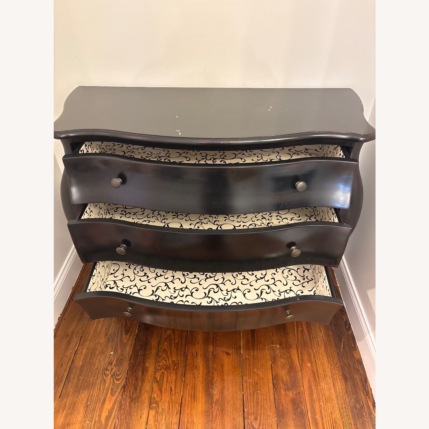 Macy's Dark Brown Wood Dresser - image-5