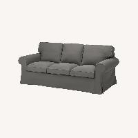IKEA Uppland Dark Gray Fabric 3+ Seater Sofa