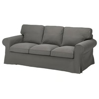 IKEA Uppland Dark Gray Fabric 3+ Seater Sofa
