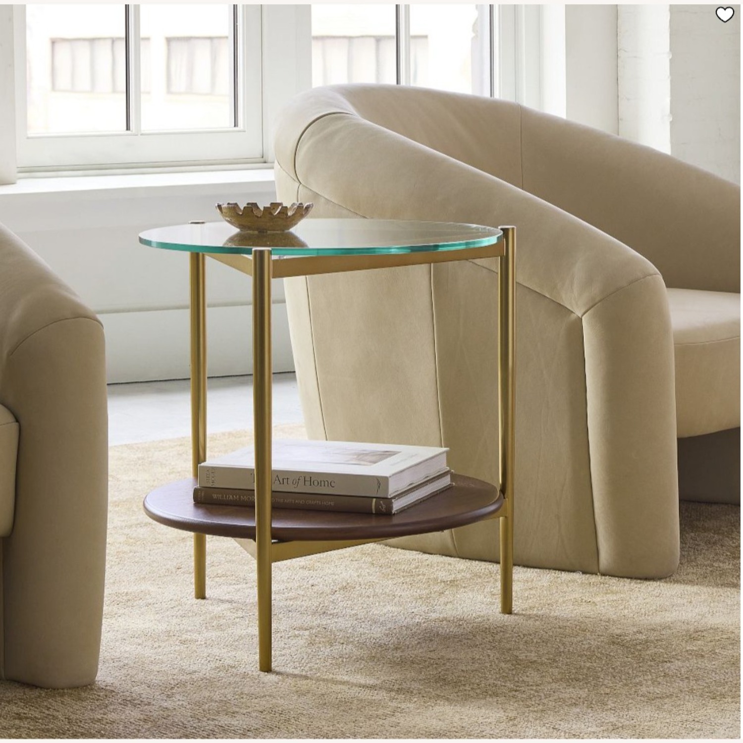 West Elm Mid-century Dark Brown Side Tables - image-7