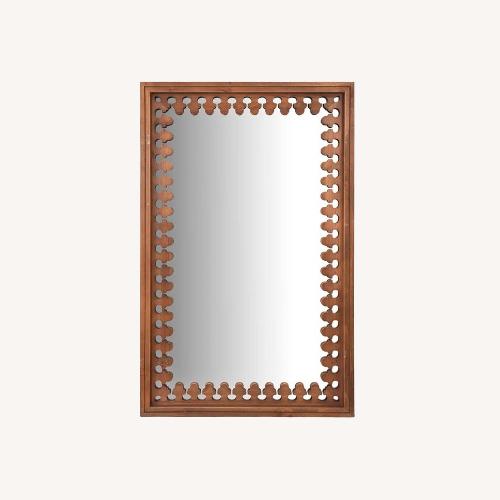 Used Amazon Wooden Wall Mirror for sale on AptDeco