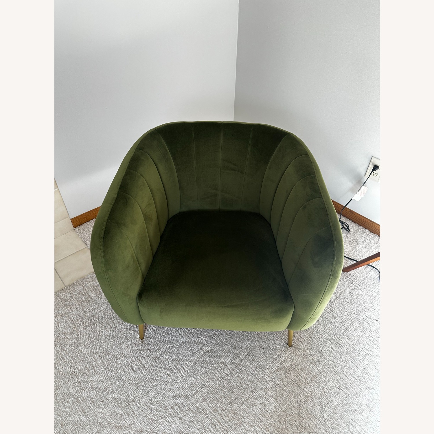 Target Green Accent Chair - image-1
